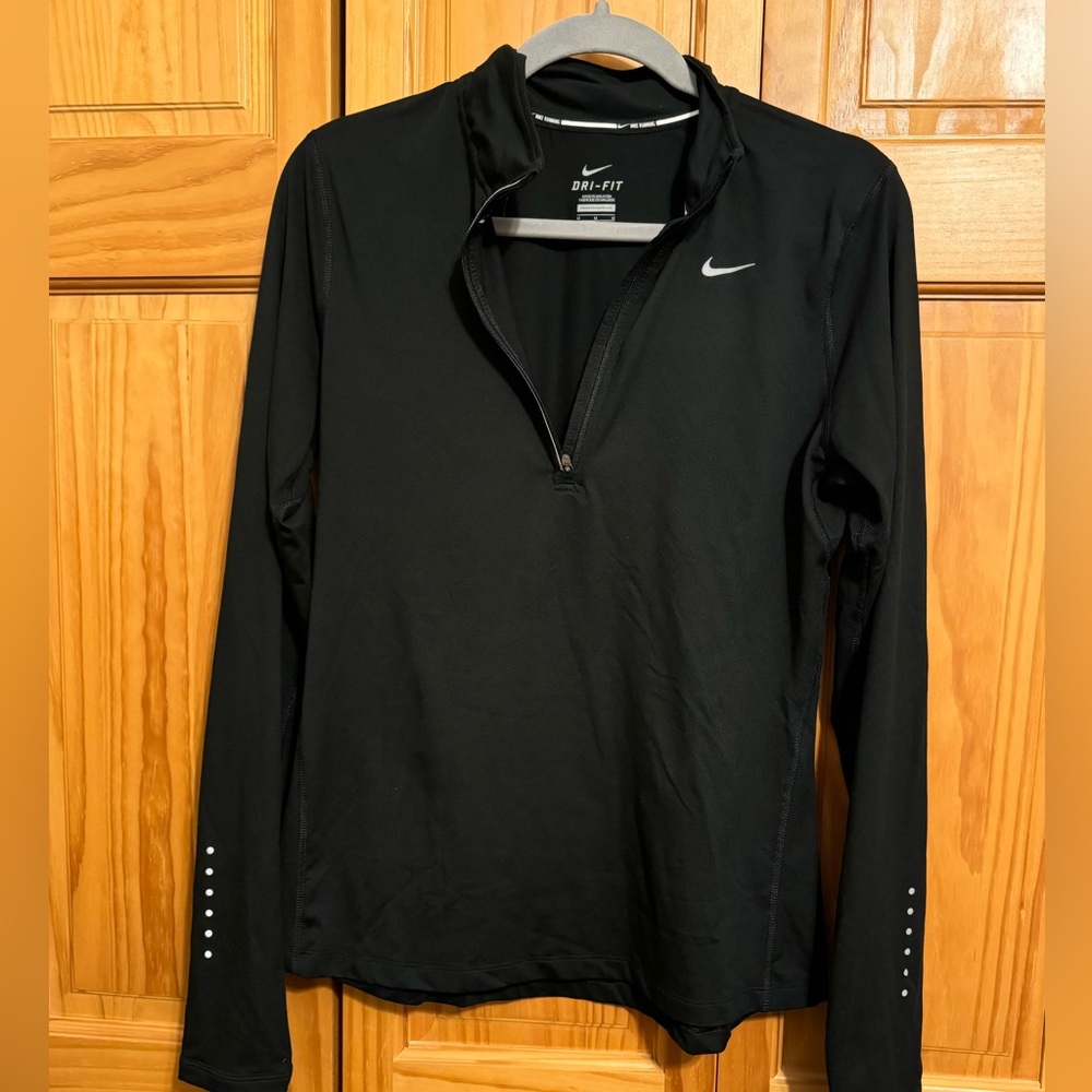 Nike Women's Black Long Sleeve Dri-FIT